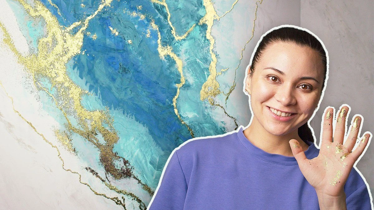 Kumka z wsi zrobiła remont marzeń, a użyła tylko 2 składników: tynk wenecki DIY