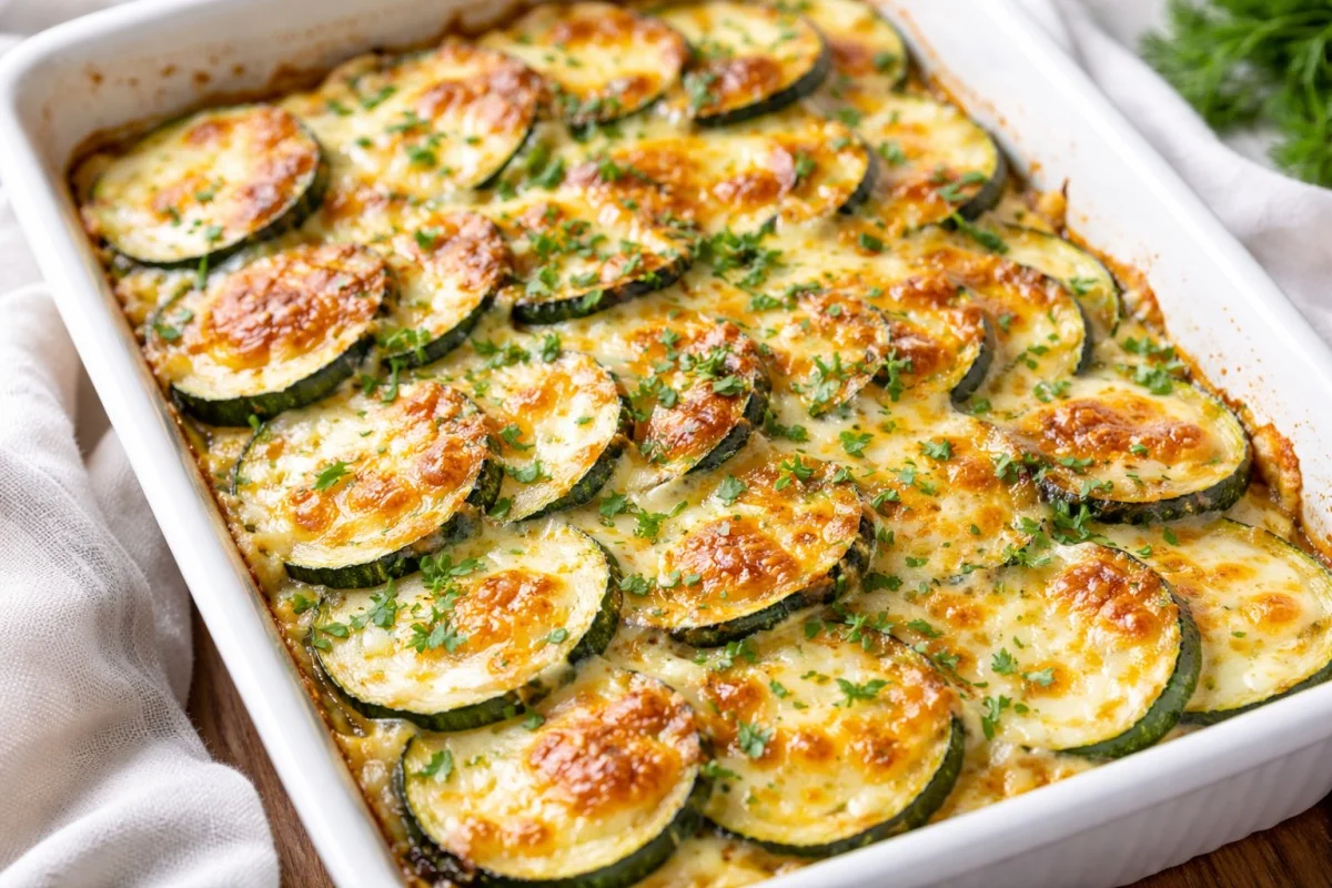 Jak zrobić zapiekane krążki z cukinii z jajkiem i śmietaną: 30 minut do idealnej kremowej uczty