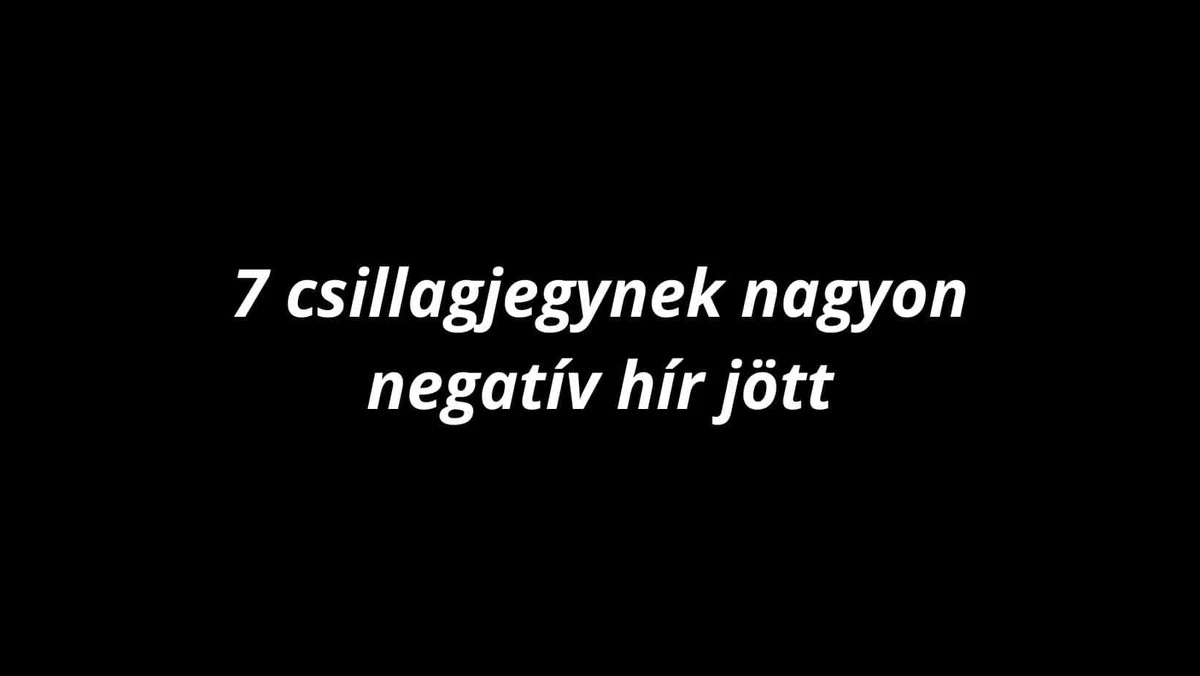 7 znakom zodiaku grozi trudniejszy czas od kwietnia: Sytuacja może stać się poważniejsza