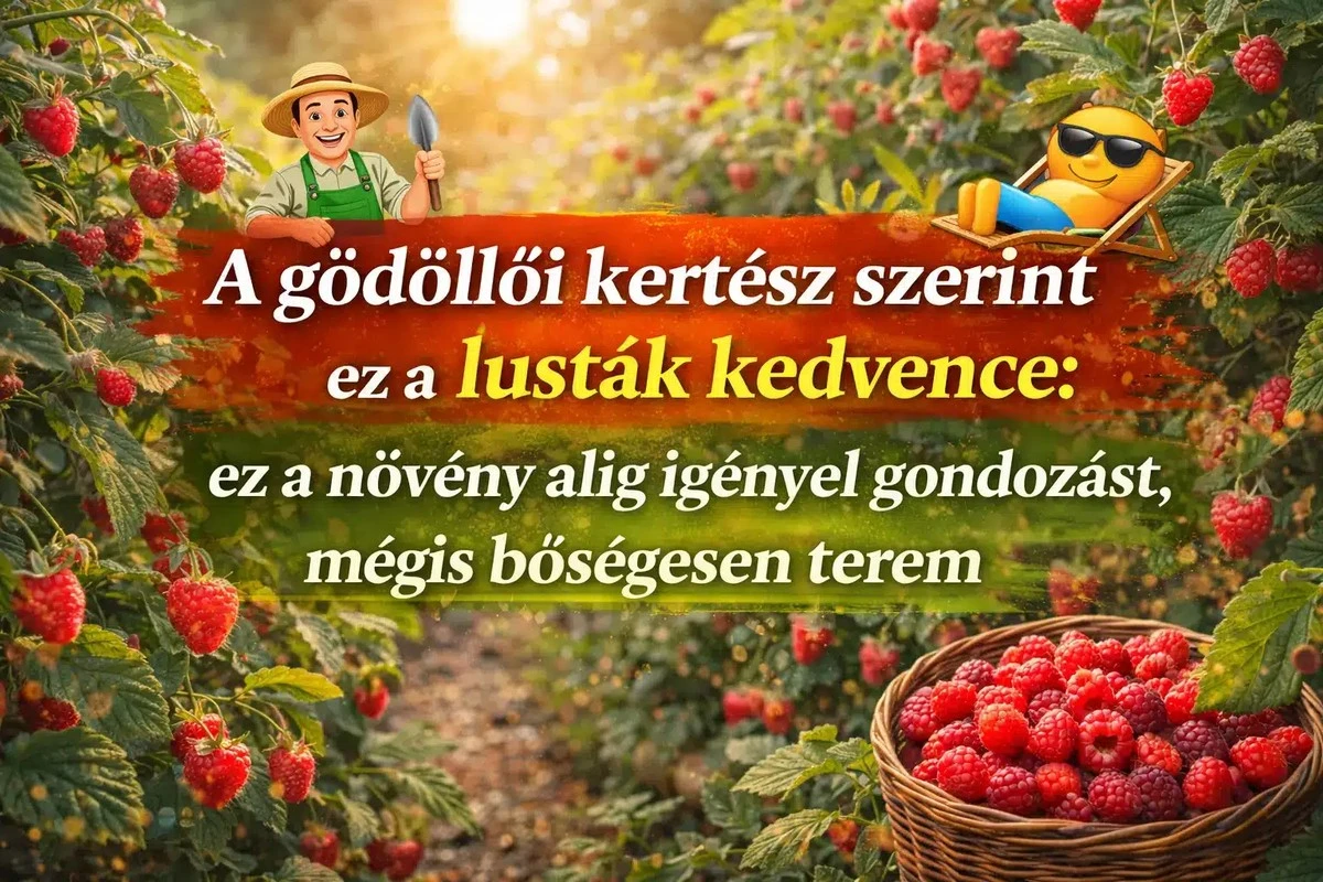 Znalazłem roślinę "dla leniwych": ogrodnik z Gödöllő przysięga na tę odmianę, która obficie plonuje przy minimalnej pracy
