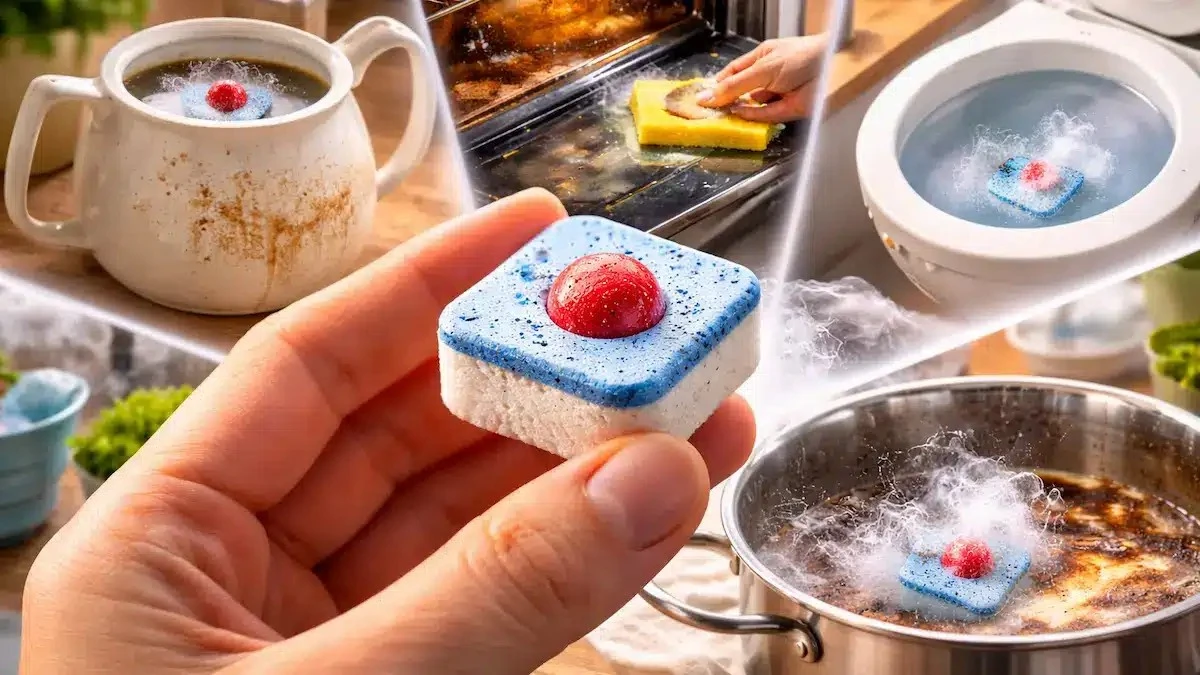 7 zaskakujących sposobów na wykorzystanie tabletki do zmywarki poza jej przeznaczeniem