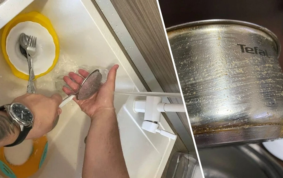 Jedna łyżeczka proszku rozpuści tłuszcz w lodowatej wodzie. Brudne naczynia bez gorącej wody.