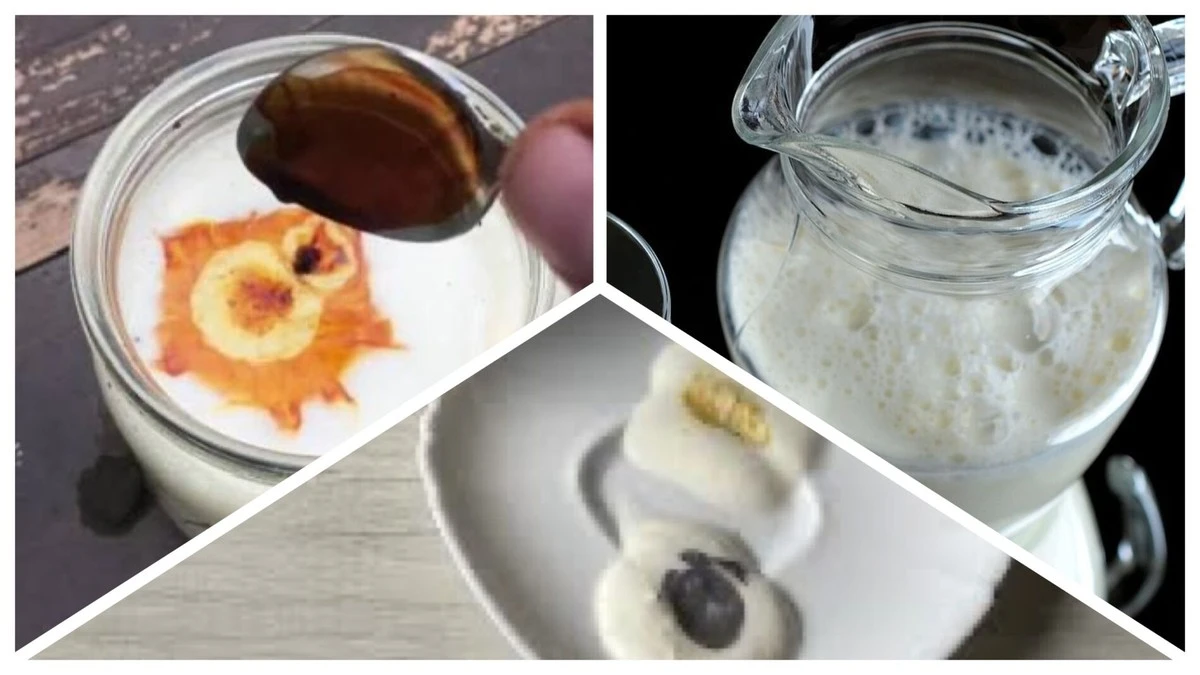 1 łyżka + 1 kropla — i panie na targu już mnie „nie trawią”: sprawdzam mleko na „jakość” jednym trikiem