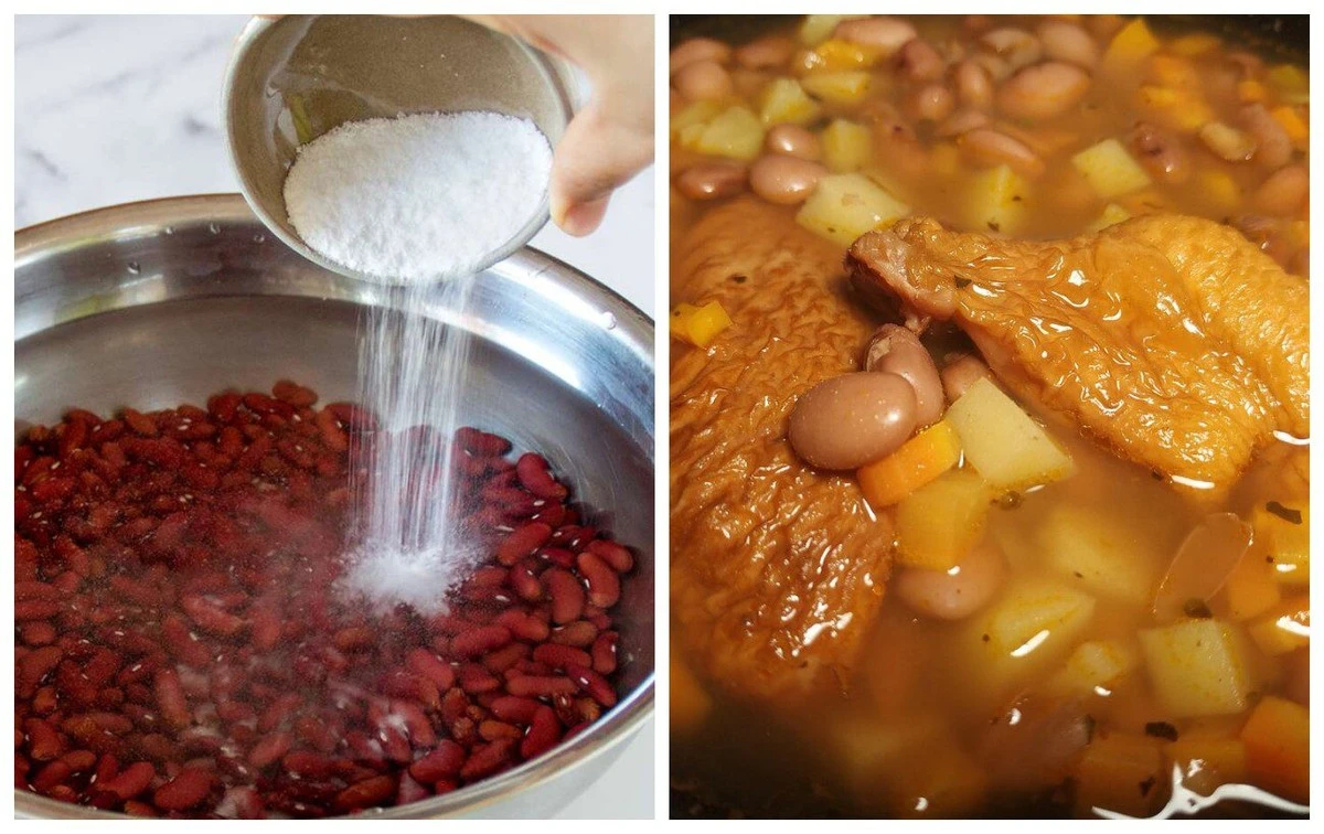 Cukier zamiast moczenia: Jak ugotować fasolę w 2 razy krótszym czasie i uzyskać idealną miękkość