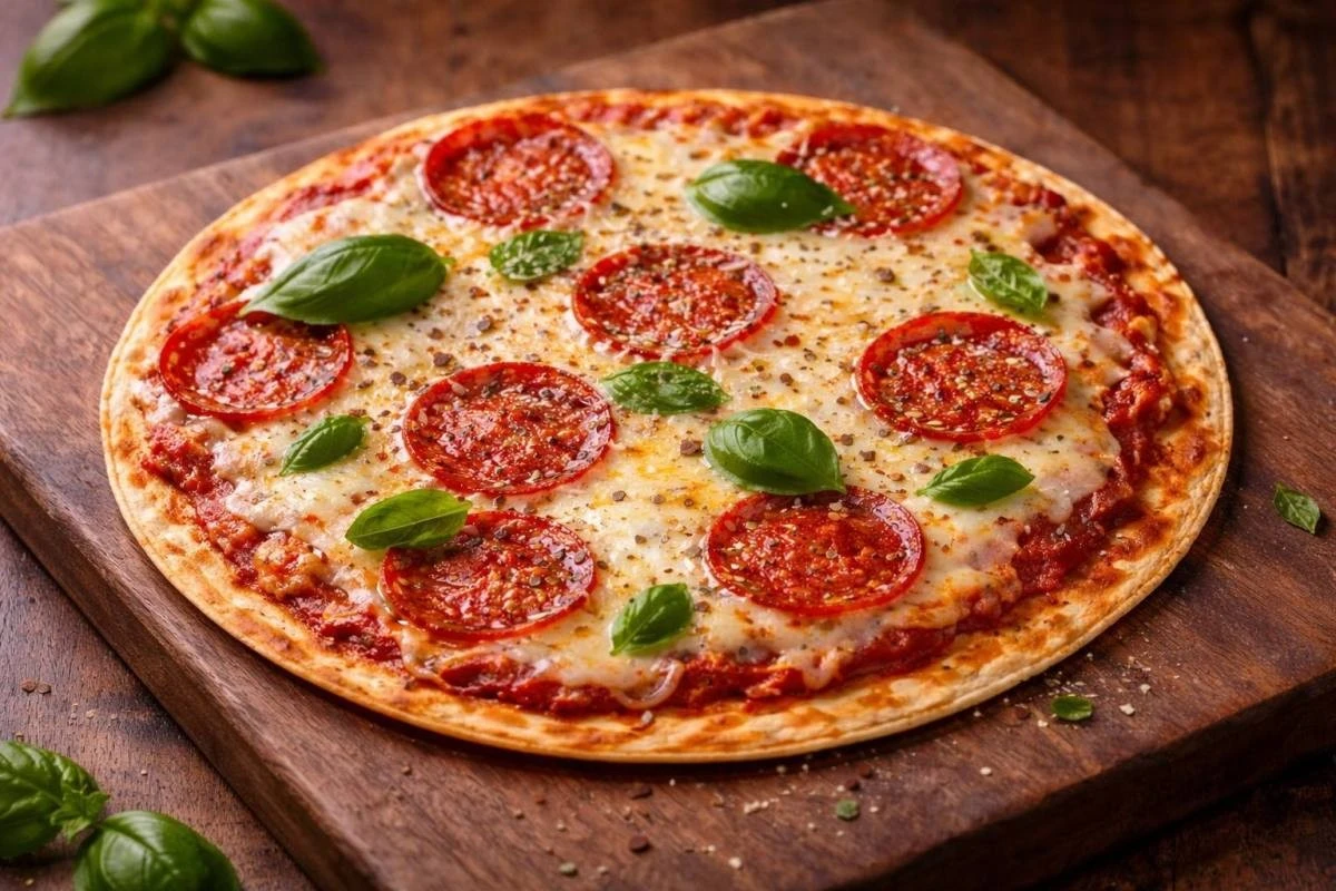 Sztuczka z tortillą: Jak zrobić "fałszywą pizzę" w 10 minut, która uratuje każdą kolację