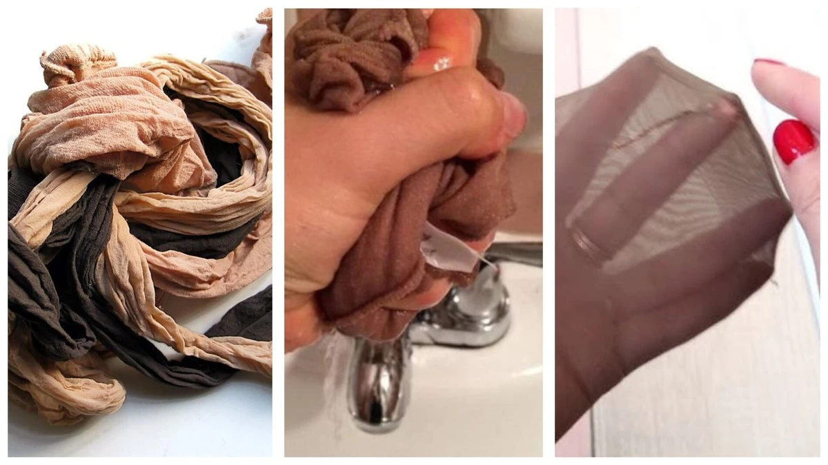 Nie wyrzucaj podartych rajstop – 2 sposoby na ich drugie życie w domu (i nie tylko do cebuli)