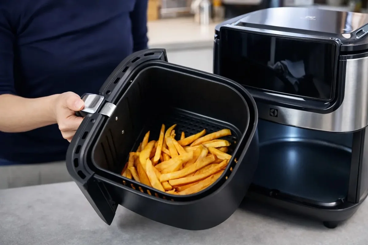 Hatalmas bajt okozhat, pedig sokan így használják az air fryert – Tudtad, hogy ezt minden sütés után meg kell tenned?