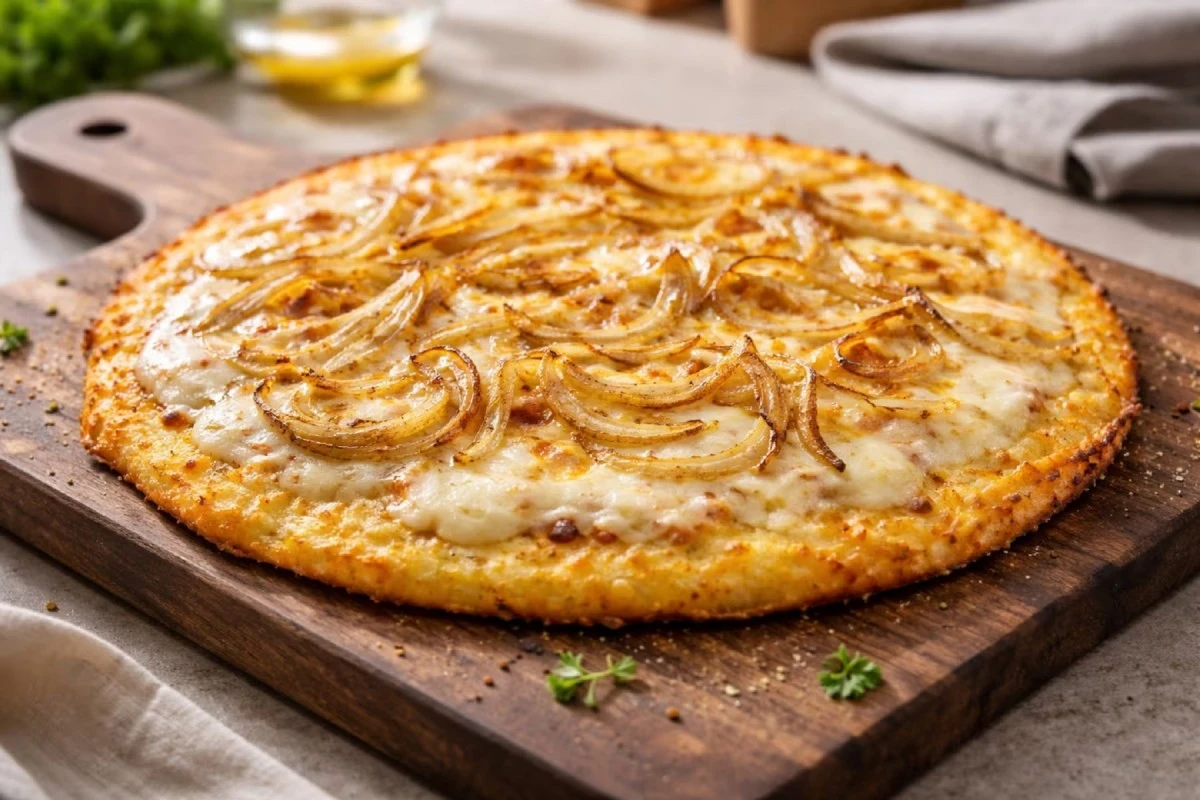 Pizza z ziemniaków i sera: gotowa w 30 minut bez mąki