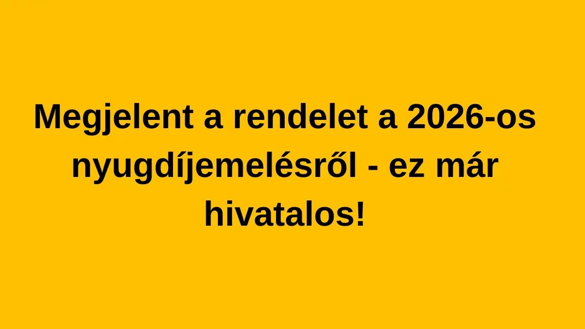 Od 2026. roku emerytury wzrosną. Oto oficjalne wytyczne dotyczące podwyżek
