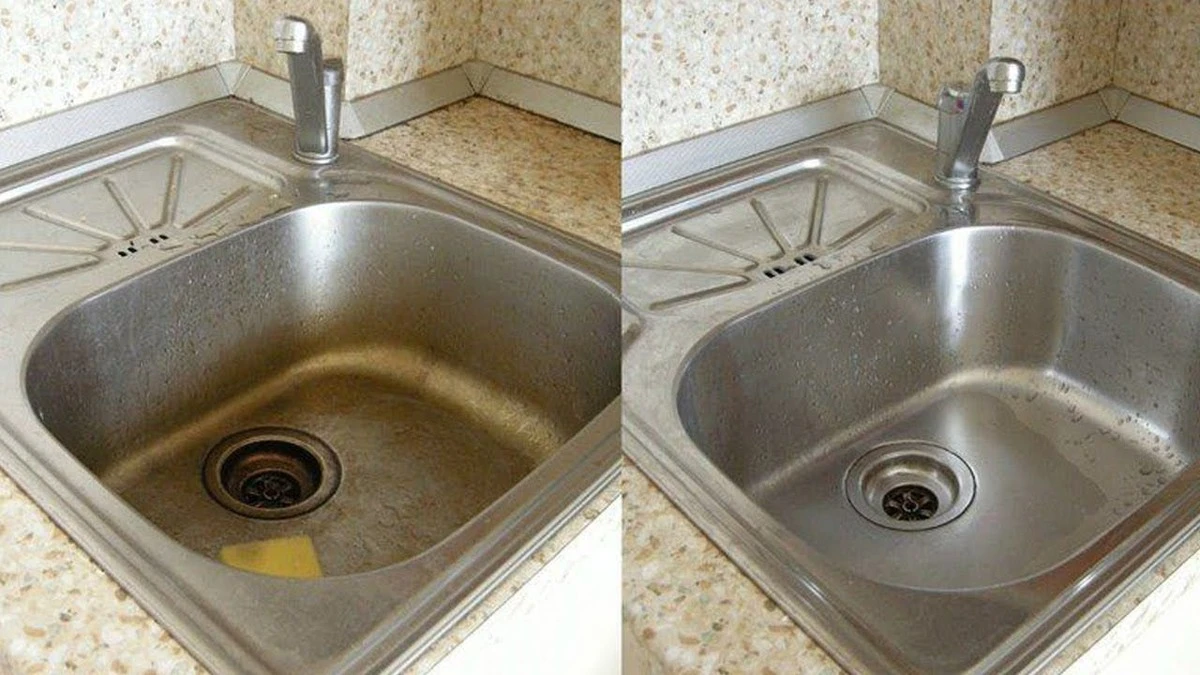 Natarcie zlewu kroplą oleju sprawi, że będzie lśnił jak nowy. Brud nie osadza się nawet przez tygodnie – sprawdziłam osobiście!