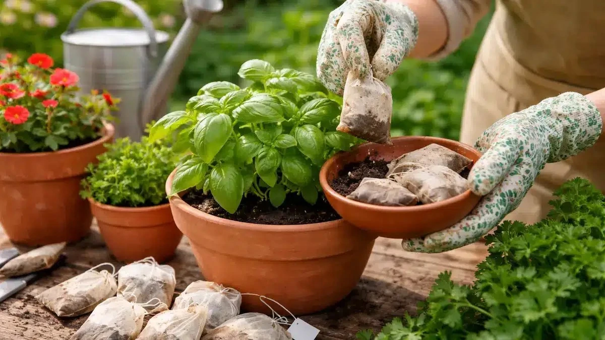 12 roślin, które pokochają Twoje zużyte torebki po herbacie