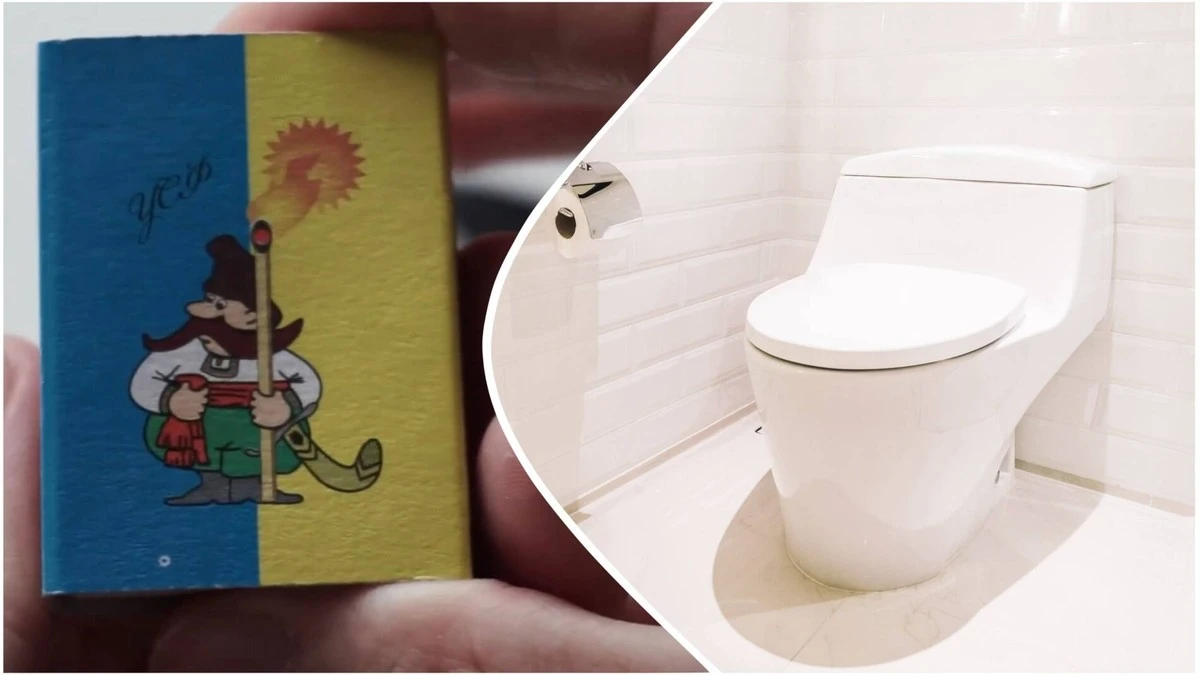 Sposób na świeży zapach w toalecie: zaledwie pudełko zapałek i jeden apteczny składnik