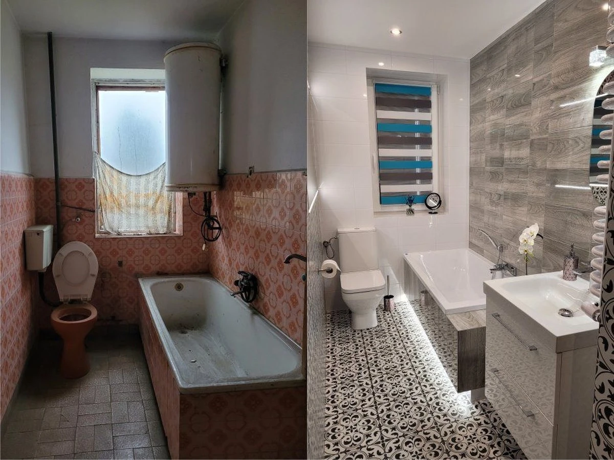 15 lat tej samej płytki w łazience? Goście pytają, skąd mam ten modny kafefel. Zdradzam sekret. - image 1