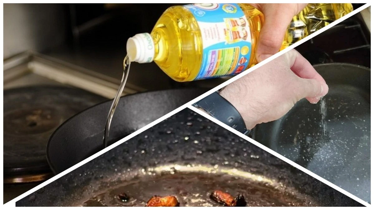 Szczypta soli na patelni: jak zapobiec pryskaniu oleju i uniknąć poparzeń