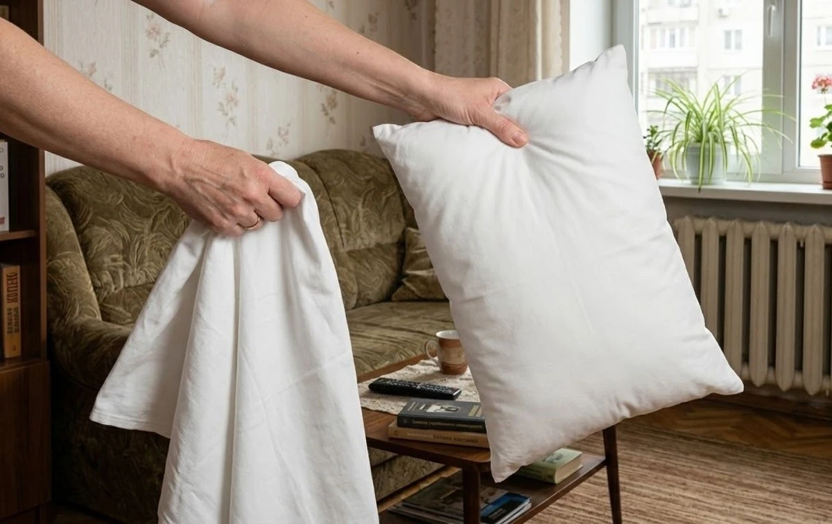 Sztuczka ze starą poszewką, która ratuje ubrania w pralce