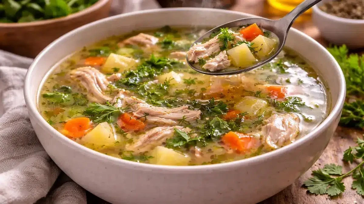 Zapomniana zupa z Podkarpacia powraca wiosną. Kiedy ją gotuję, gdy mnie dopada przeziębienie – poznaj sekretny przepis