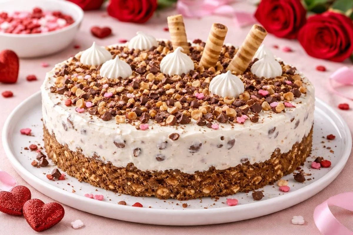 Szybki deser z Walentynkami w rolach głównych: twoja kekso-trufla bez pieczenia