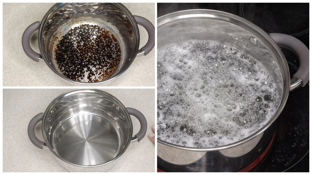 Jedna łyżka sody oczyszczonej zniweluje ślady przypalenia. Jak uratować naczynia błyskawicznie?