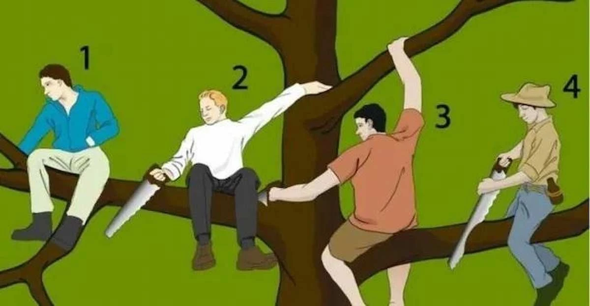 Któ z czterech osób na zdjęciu wydaje Ci się najmądrzejszy? Twój wybór mówi więcej, niż myślisz