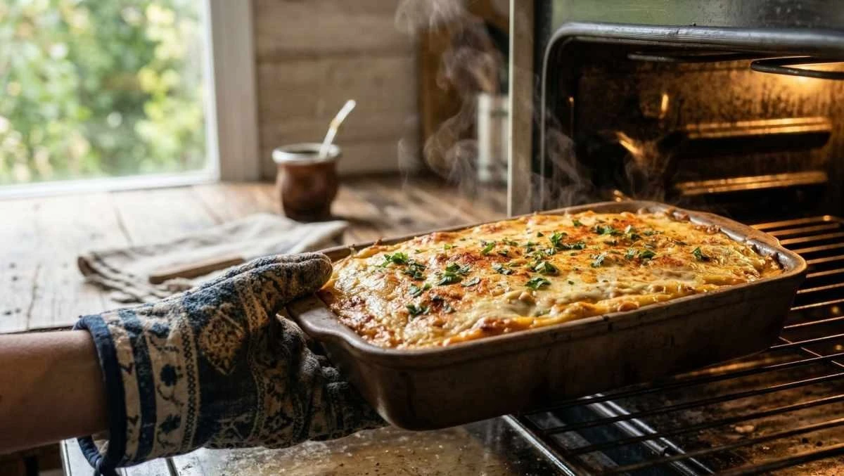 Ratujesz porcje na marzec? Ten przepis na pastel de pollo z batatów odmieni Twoje lunche!