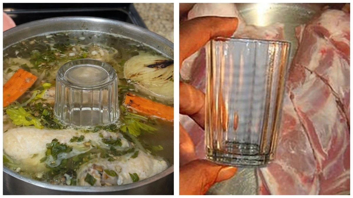 Sztuczka ze szklanką w garnku: sekret restauracji na idealnie czysty bulion