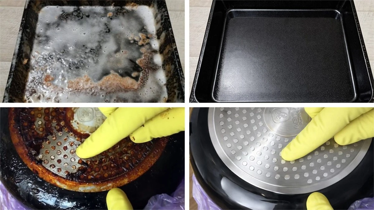 Genialny trik na lśniące garnki i patelnie – potrzebujesz tylko 1 łyżki i 2 składników!