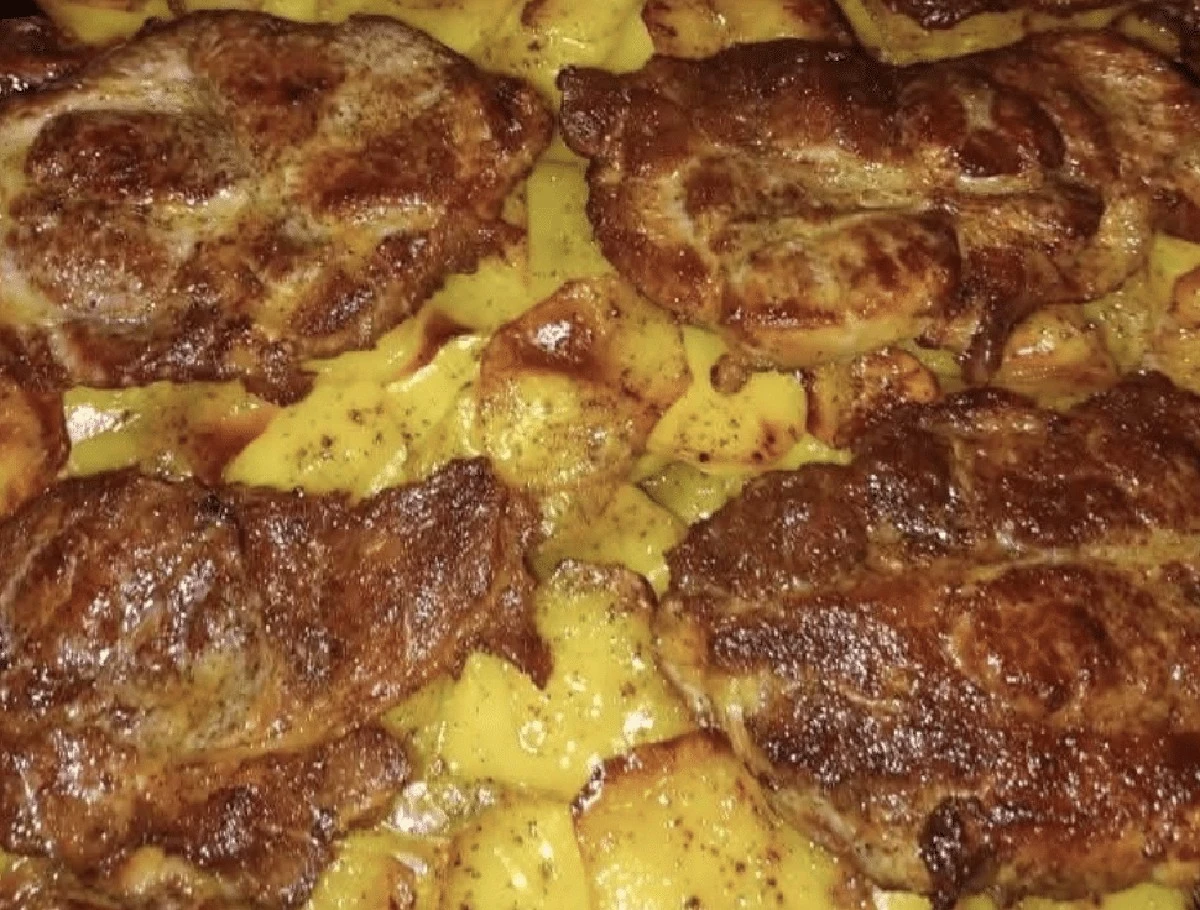 Miodowo-musztardowa karkówka, którą pokochasz od pierwszego kęsa