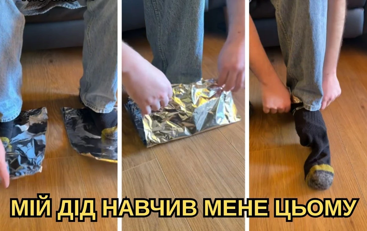 Folia aluminiowa i skarpetki: prosty trik na mrozy -20°C