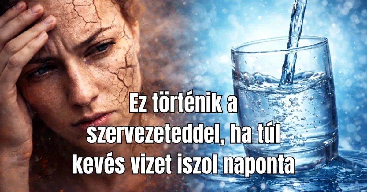 Co się dzieje z twoim organizmem, gdy pijesz za mało wody każdego dnia