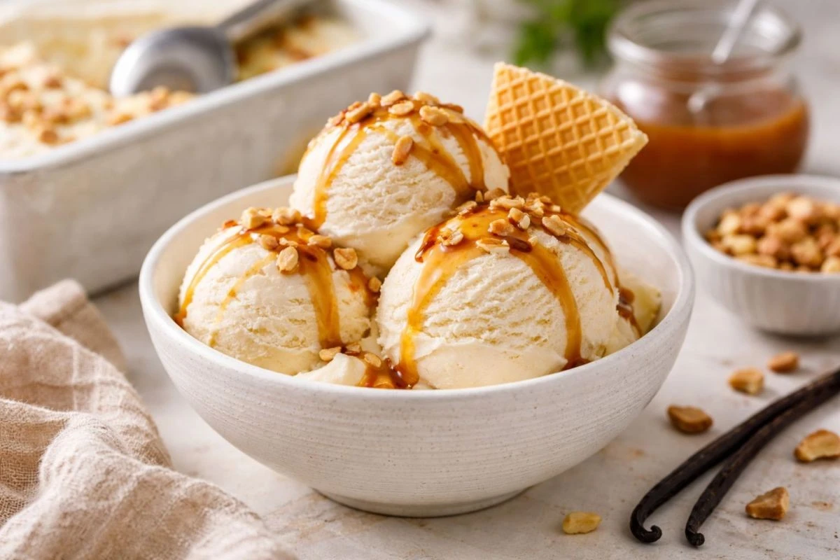 Kremowe lody waniliowe bez maszyny: przepis w 10 minut, który musisz znać