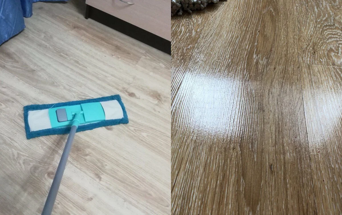 Domowy sposób mojej teściowej: 2 łyżki na wiadro wody, a podłoga lśni przez 2 tygodnie