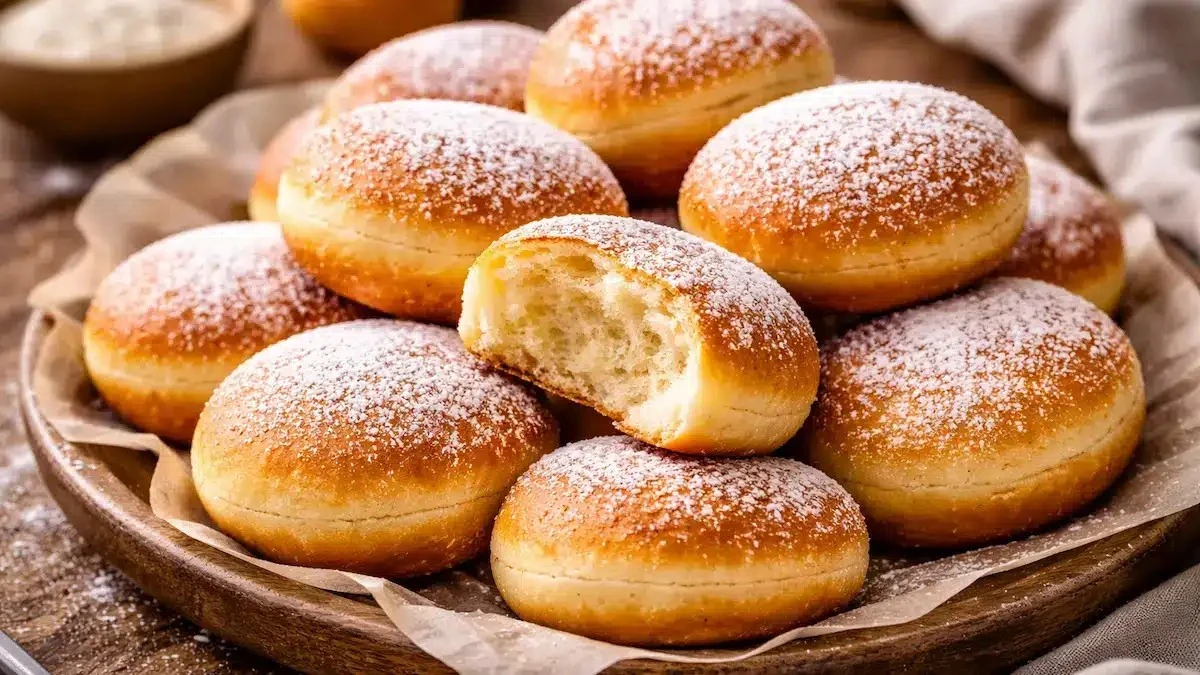 Pecipale: secretne bułeczki pieczone na patelni, które zachwycą smakiem faworków – gotowe w 30 minut!