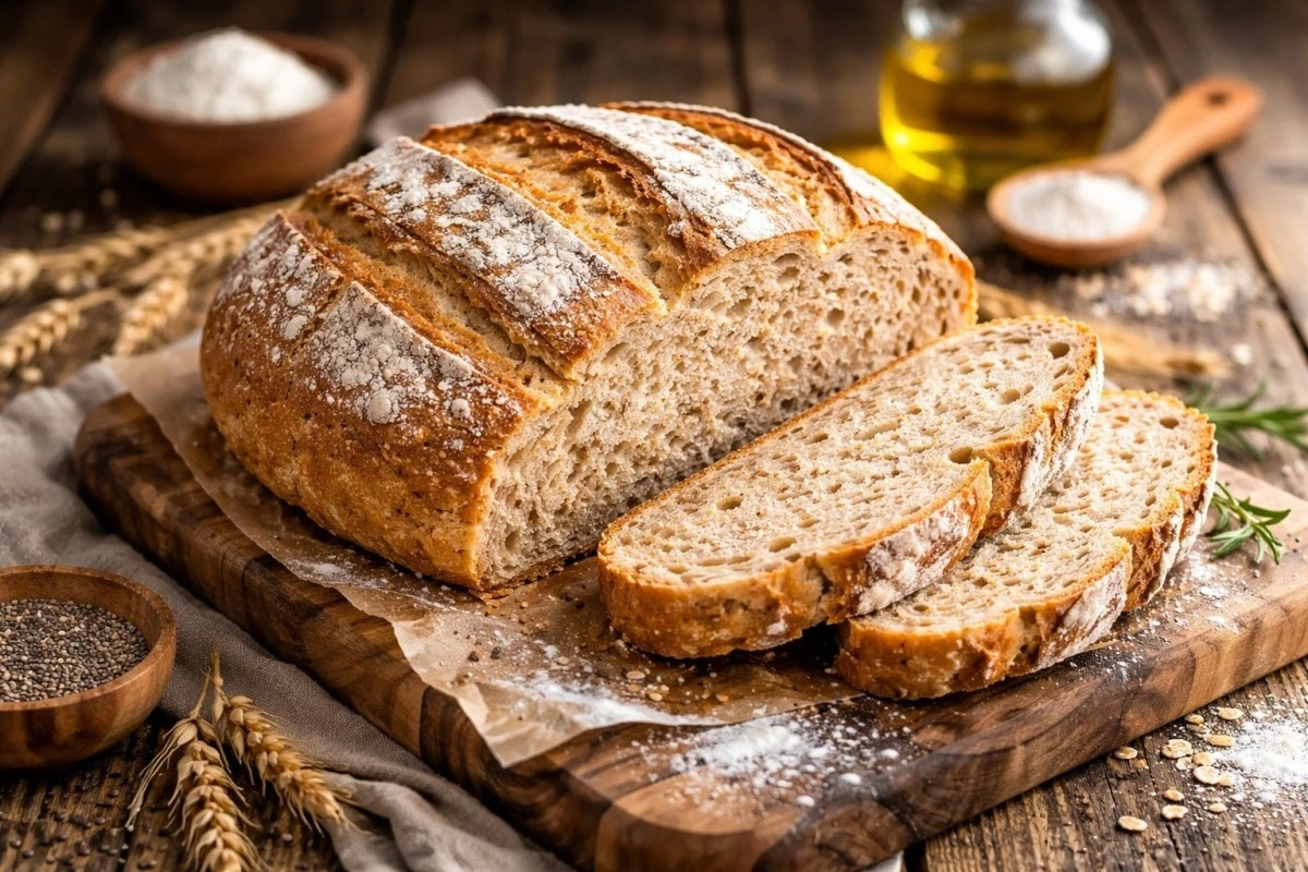 Chleb pełnoziarnisty bez glutenu: Sekretna mieszanka mąk dla idealnej tekstury