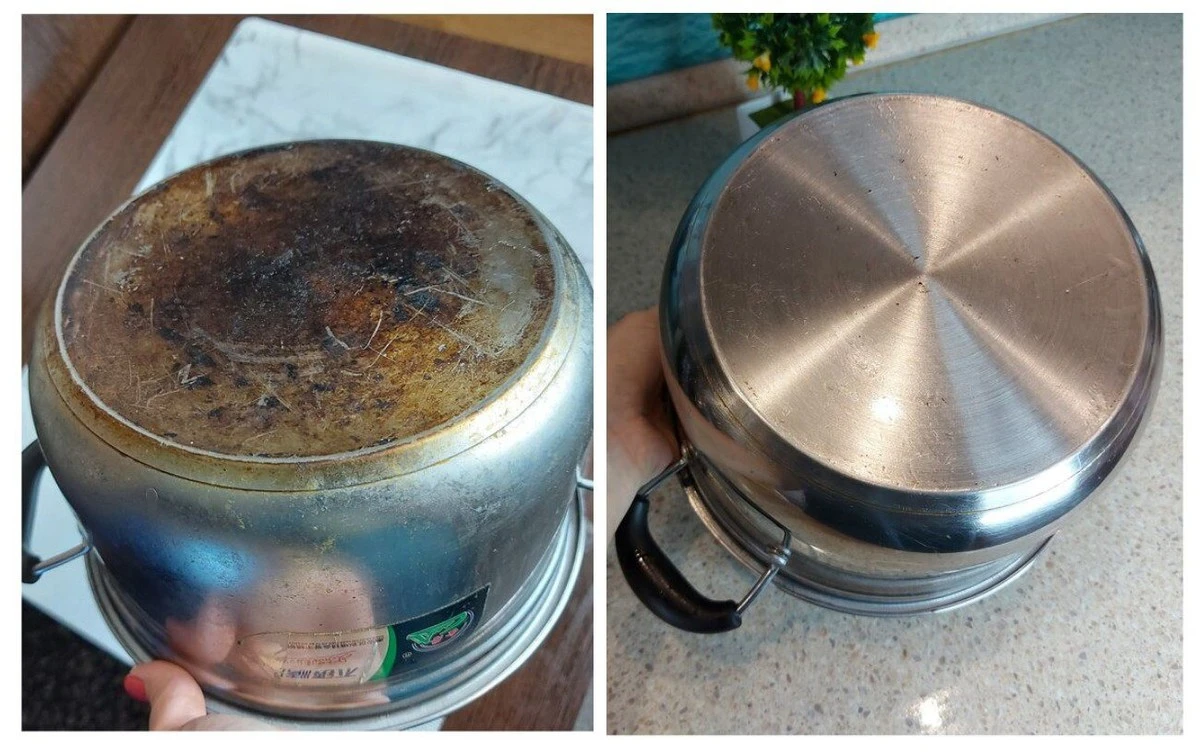 Dwie łyżki „śmieci” z kuchni przywrócą blask garnkom. Zapomnij o chemii!