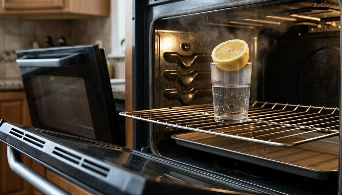 Czyszczenie piekarnika pokochasz: szklanka z cytryną, a tłuszcz znika sam