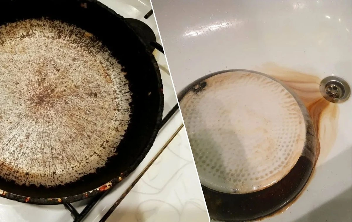 Czarne złoto na dnie garnka? Koniec z tym! Łyżka tego, co masz w kuchni, przywróci patelni wygląd nowej