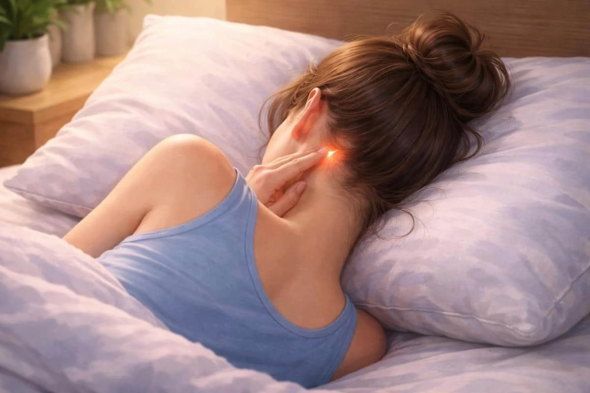 Punkt na ciele, który usypia w kilka minut